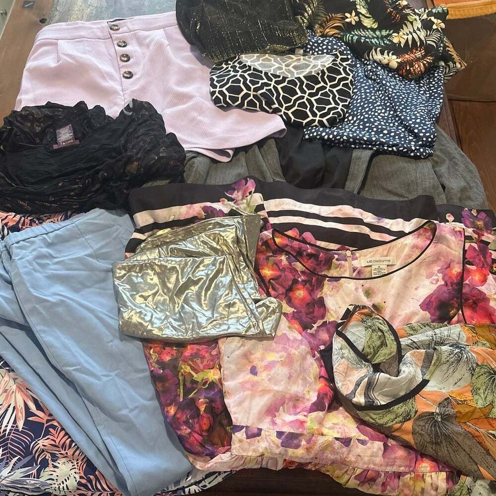 Plus Size Women’s Bundle - 12 Pcs, Various Sizes